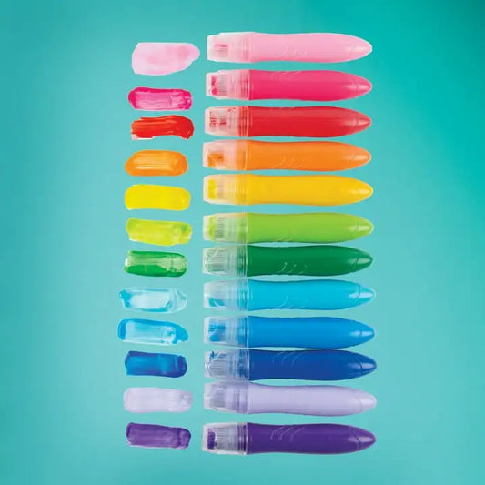 Hello Hobby Washable Squeezable Paintbrush, 12-Pk