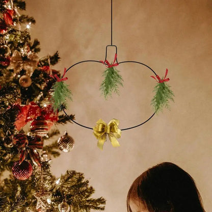 Metal Pumpkin-shaped Wreath Frame Wire