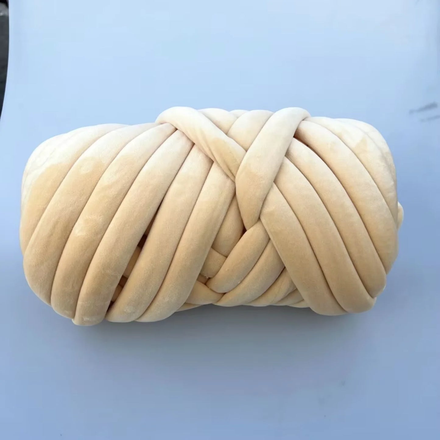 Soft Velvet Giant Arm Knitting Chunky Tube Yarn 250g