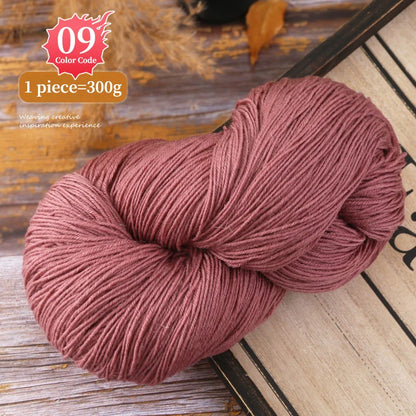 300g Alpaca Wool Yarn in Multiple Optional Colors Used for Knitting Fashionable Sweaters Scarves Gloves Hats Coats