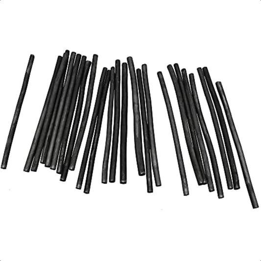Charcoal Sticks 25PCS 57mm Dia Black Vine Willow Sketch Charcoal Pencils for Drawing Sketching and Fine Art