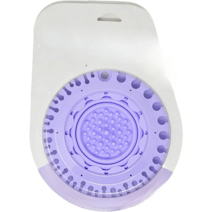 Brush holder and silicone cleaning system for acrylic, watercolor and water-based media