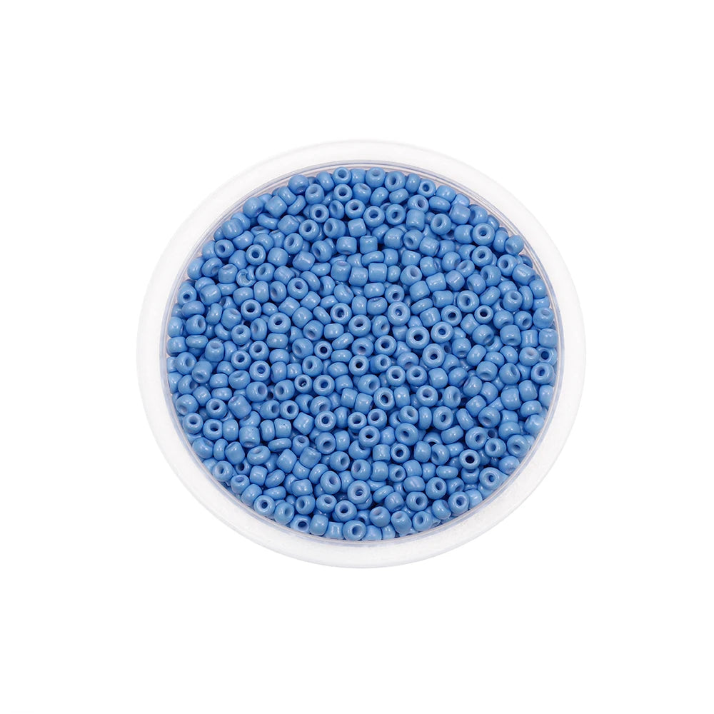 300/600Pcs 3/4mm Charm Glass Beads Czech Seed Beads Small Round Loose Beads for DIY Jewelry Making