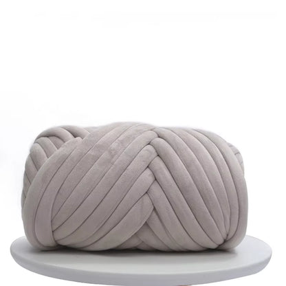 Soft Velvet Giant Arm Knitting Chunky Tube Yarn 250g