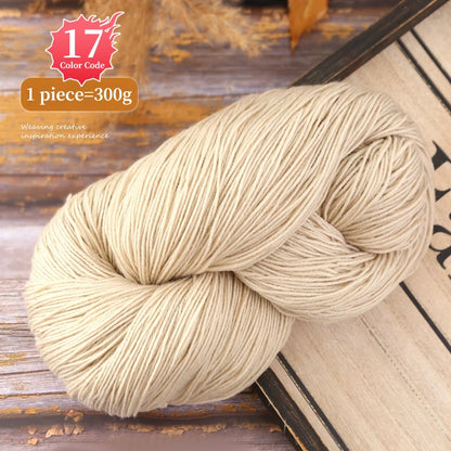 300g Alpaca Wool Yarn in Multiple Optional Colors Used for Knitting Fashionable Sweaters Scarves Gloves Hats Coats