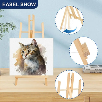 2pcs 17 inch desktop easel stand, tripod