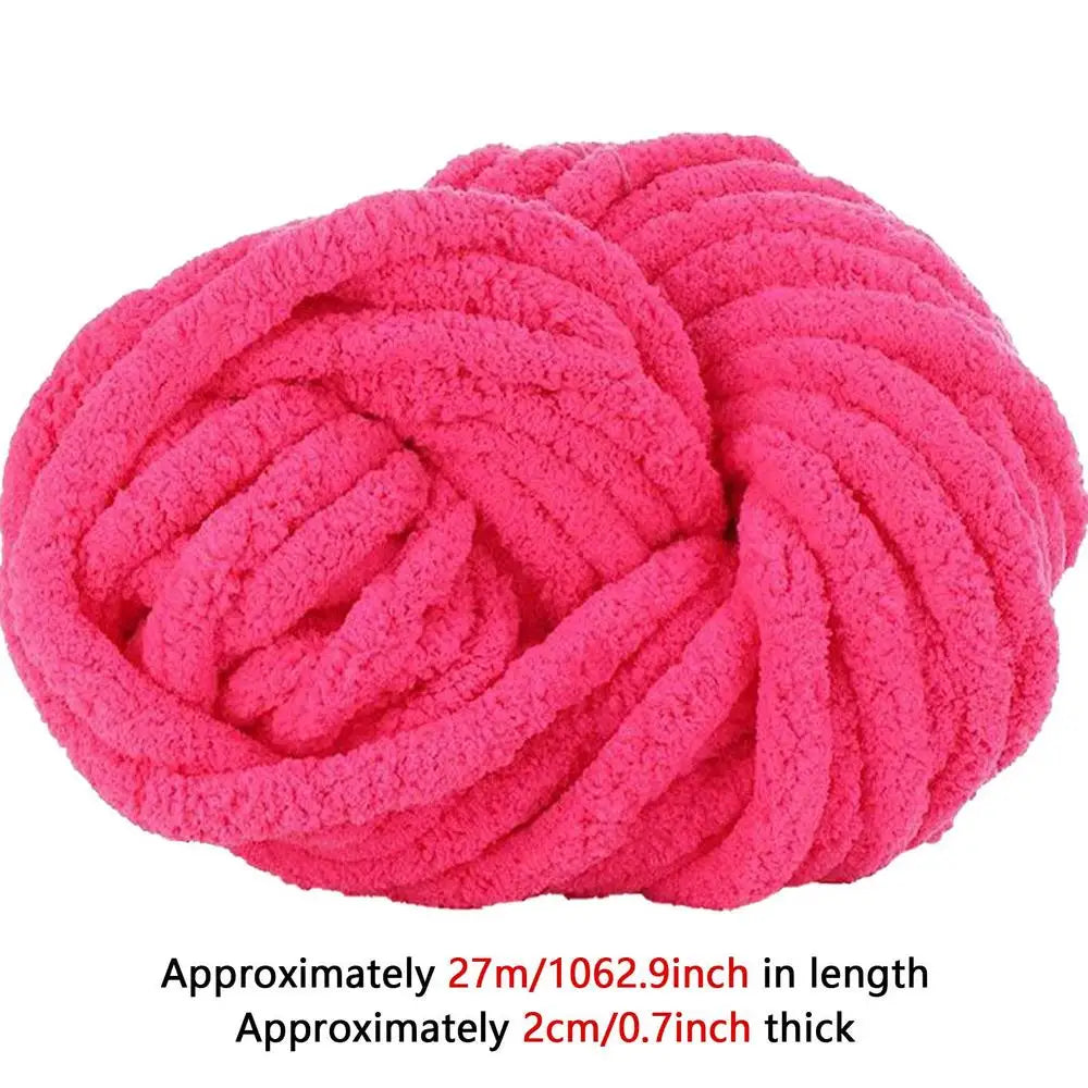 Chenille Yarn Soft wool thread Chunky Yarn for handmade Knitting Crocheting Thick Yarn Soft Plus Yarn for Socks Gloves