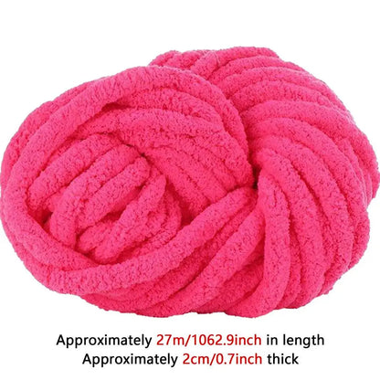 Chenille Yarn Soft wool thread Chunky Yarn for handmade Knitting Crocheting Thick Yarn Soft Plus Yarn for Socks Gloves