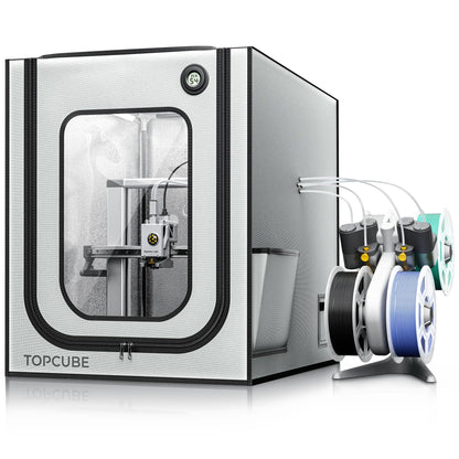 YOOPAI 3D Enclosure For Bambu A1 3D Printer fireproof House Cover with LED light Constant Temperature