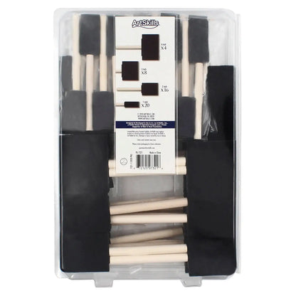 ArtSkills Craft Foam Paint Brush Set, 4 Sizes, 48 Pieces