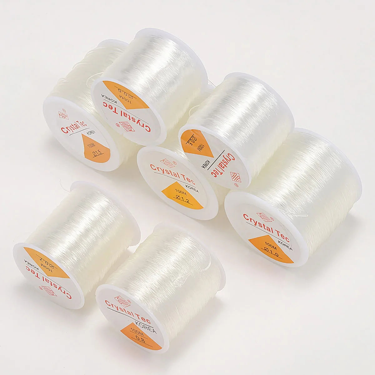 iYOE 0.5-1.5mm Elastic Cord String Transparent Elastic Thread For Jewelry Making Diy Bracelet Necklace