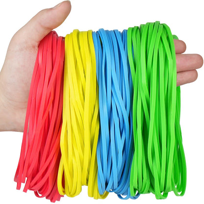 170Pcs Mutilcolor Rubber Bands Strong Elastic Band Loop 0.12Inch Width