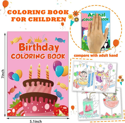 48Pack Small Coloring Books for Kids Ages 4-8, 8-12, Ages 2-4