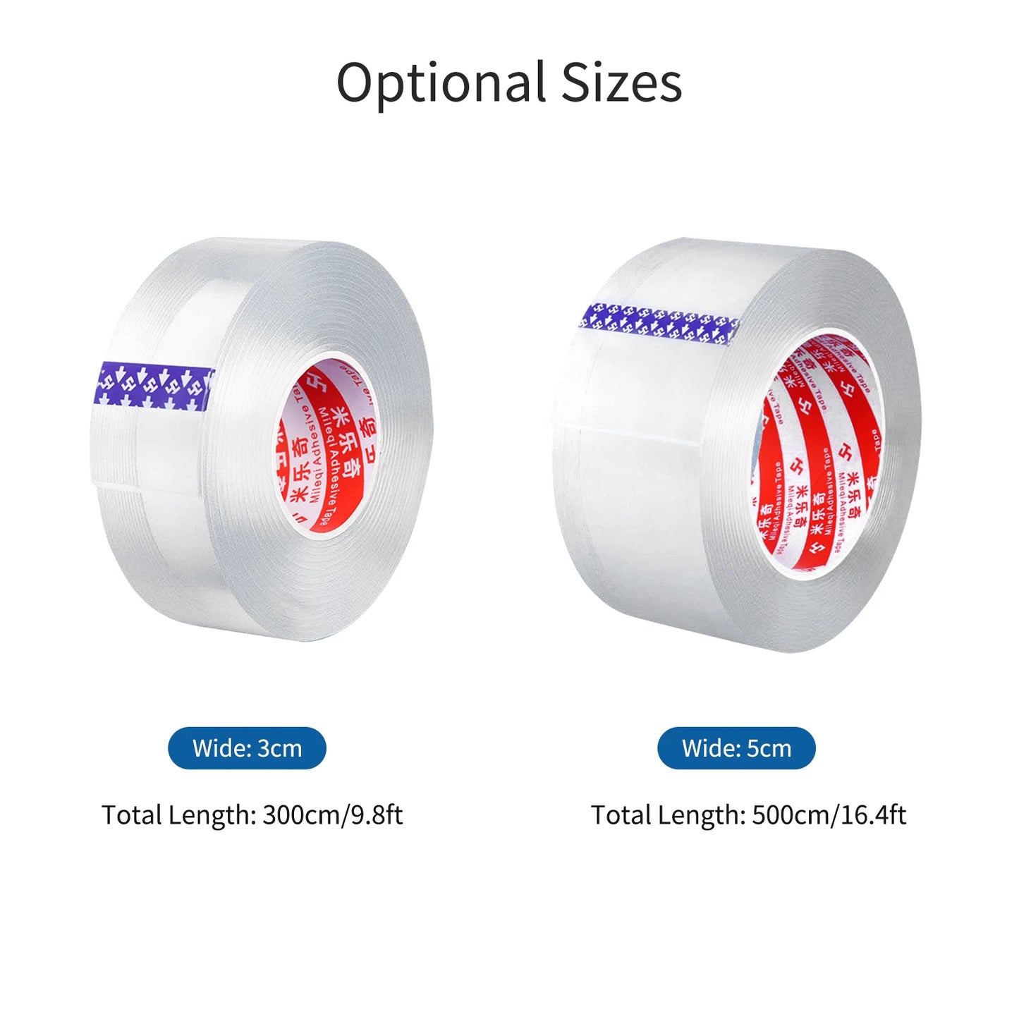 Nano Heavy Duty Double Sided Mounting Adhesive Tape Washable Removable