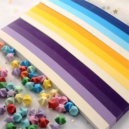 540 Sheets Origami Paper Stars DIY Hand Crafts Origami Lucky Star Paper Folding Origami Star Paper Strips