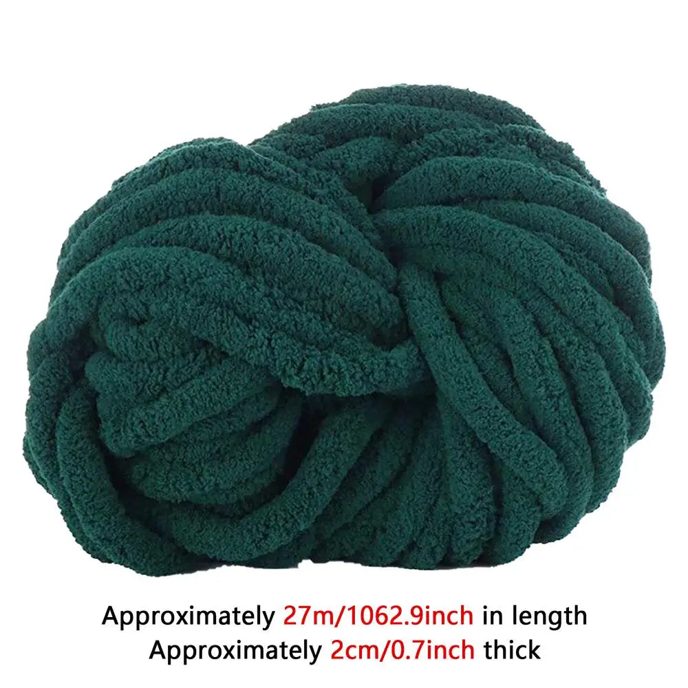 Chenille Yarn Soft wool thread Chunky Yarn for handmade Knitting Crocheting Thick Yarn Soft Plus Yarn for Socks Gloves
