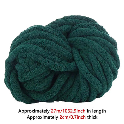 Chenille Yarn Soft wool thread Chunky Yarn for handmade Knitting Crocheting Thick Yarn Soft Plus Yarn for Socks Gloves